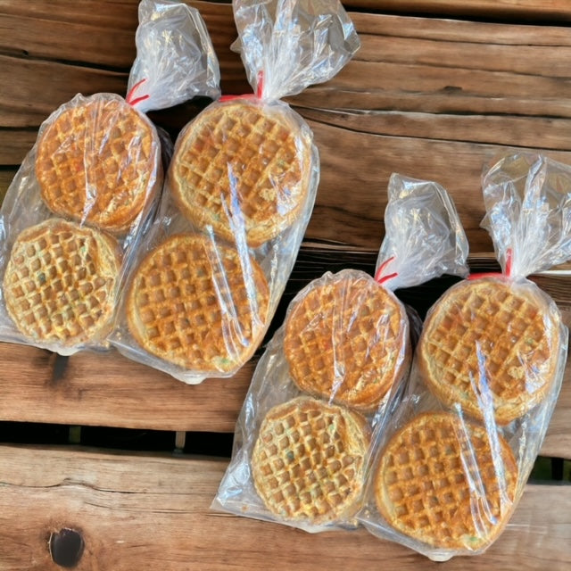Vanilla and Chocolate Bundle (24 waffles)