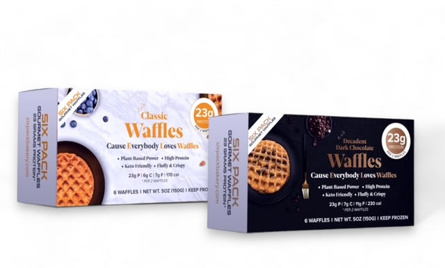 Vanilla and Chocolate Bundle (24 waffles)